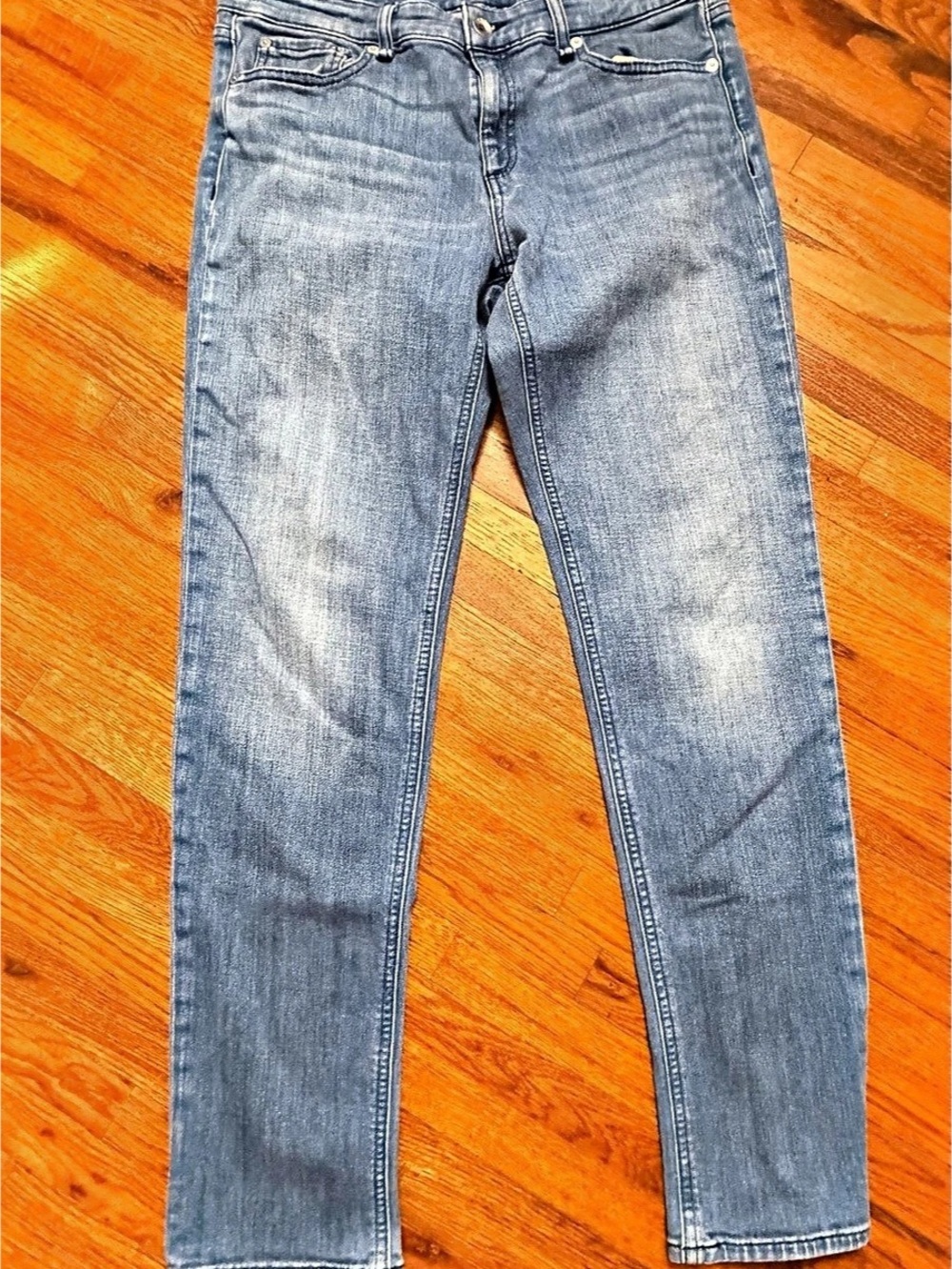 rag & bone Skinny Jeans in Blue Waist 29